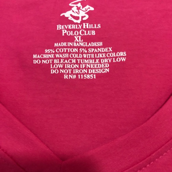 Beverly Hills Polo Club Tee NWT XL - Picture 2 of 6